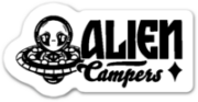 Alien Campers Button Logo